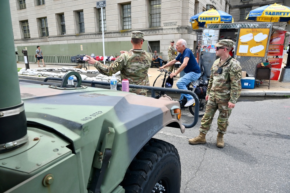 National Guard provides crucial support for Army's 250th birthday celebration