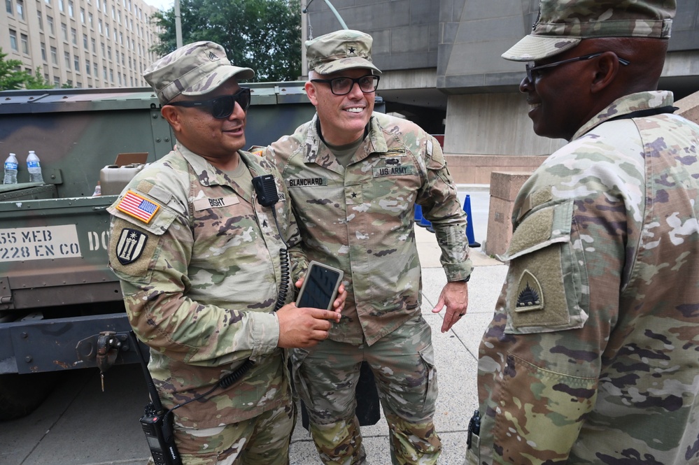 National Guard provides crucial support for Army's 250th birthday celebration