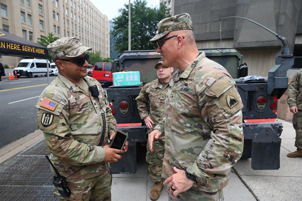 National Guard provides crucial support for Army's 250th birthday celebration
