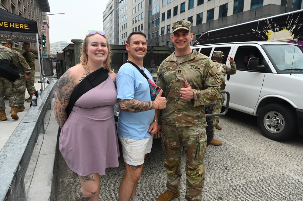 National Guard provides crucial support for Army's 250th birthday celebration