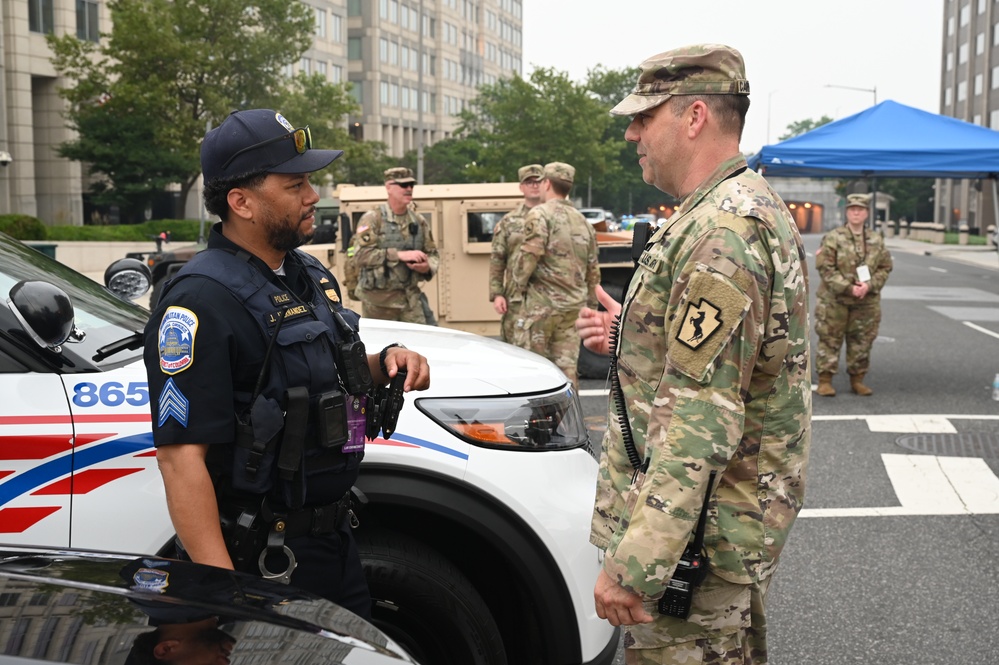 National Guard provides crucial support for Army's 250th birthday celebration