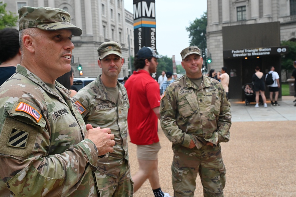 National Guard provides crucial support for Army's 250th birthday celebration