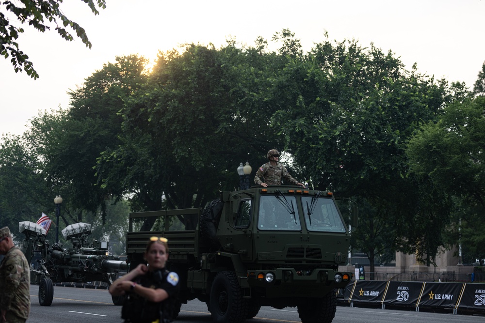 Army 250 Parade Celebration