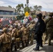 U.S. Marines, California Army National Guard, Department of Homeland Security guard federal building