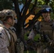 U.S. Marines guard federal building to assist California Army National Guard