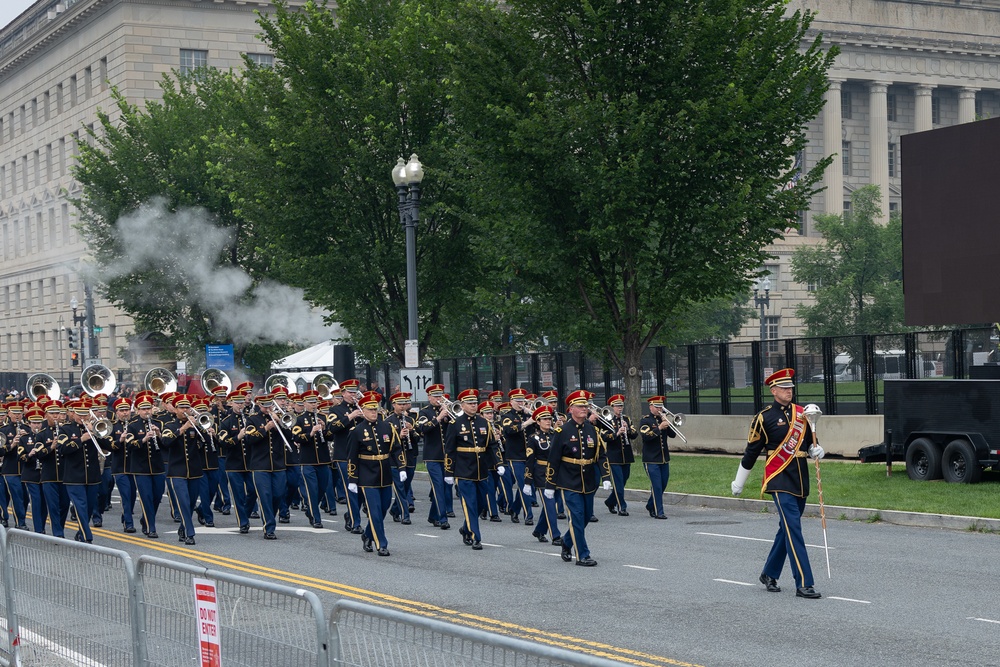 250th Army Birthday Parade in Washington