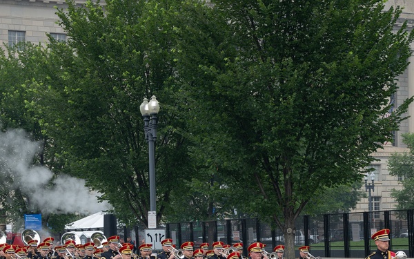 250th Army Birthday Parade in Washington