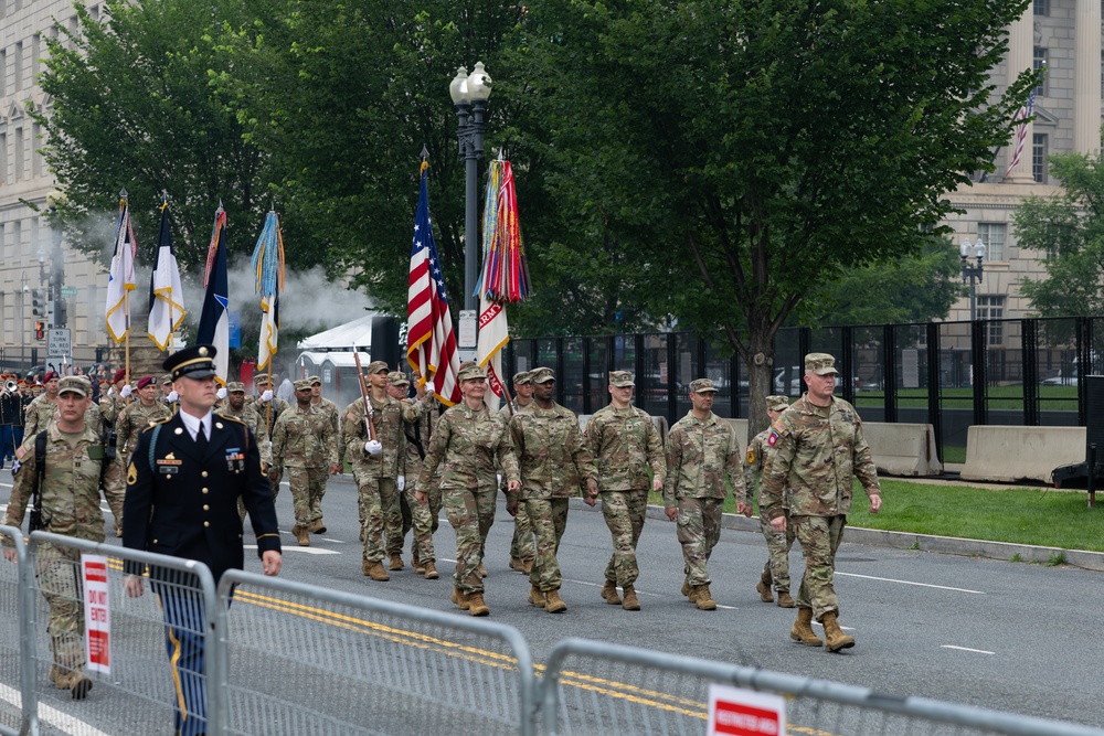 250th Army Birthday Parade in Washington