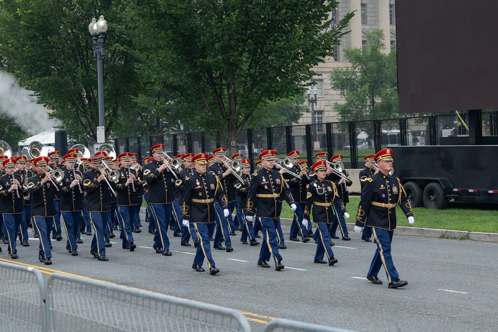 250th Army Birthday Parade in Washington