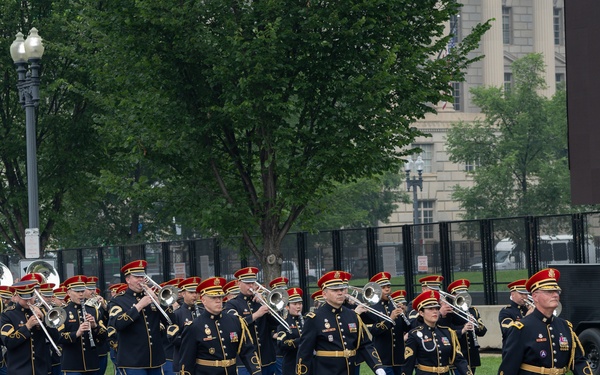 250th Army Birthday Parade in Washington