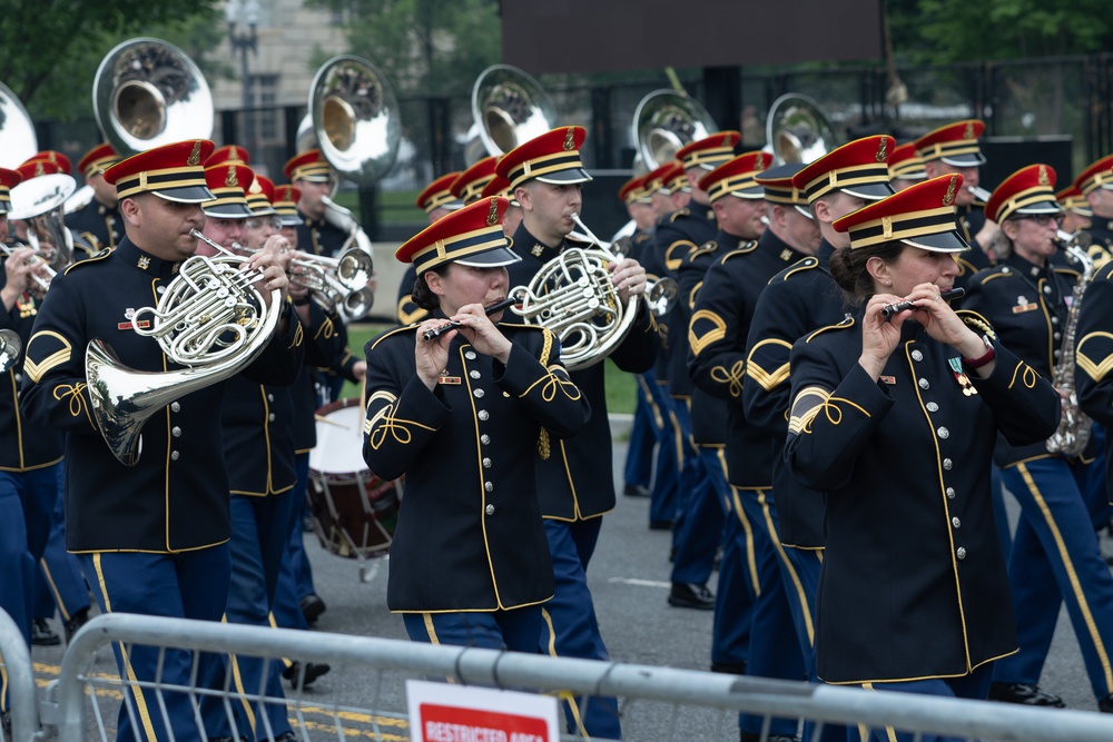 250th Army Birthday Parade in Washington