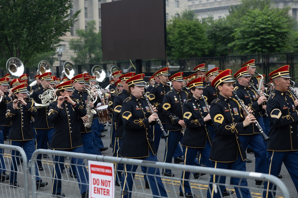 250th Army Birthday Parade in Washington