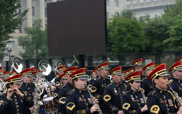 250th Army Birthday Parade in Washington