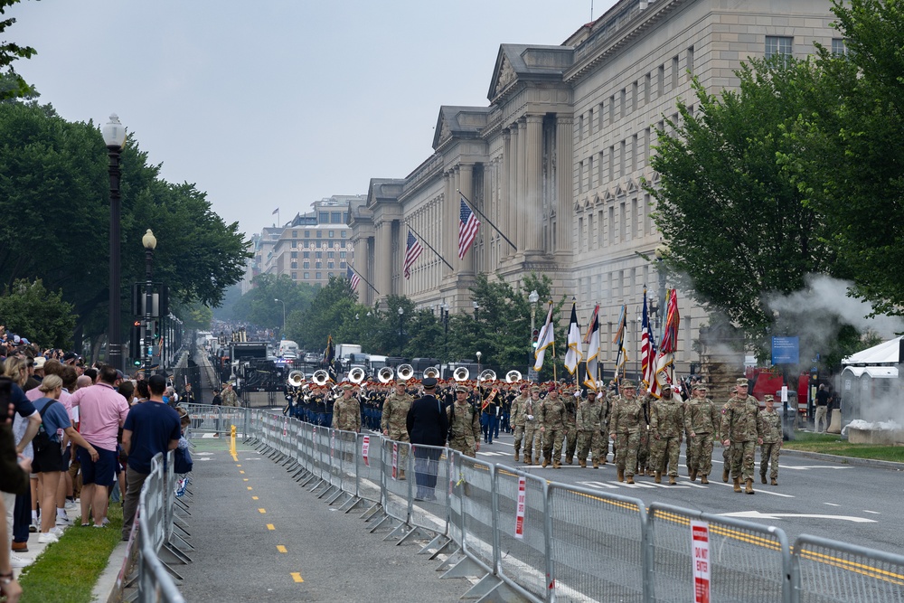 250th Army Birthday Parade in Washington
