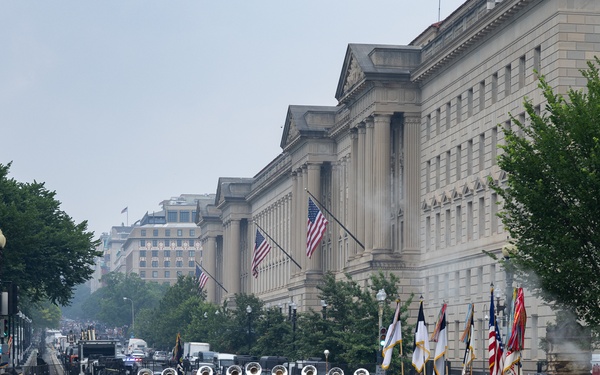 250th Army Birthday Parade in Washington