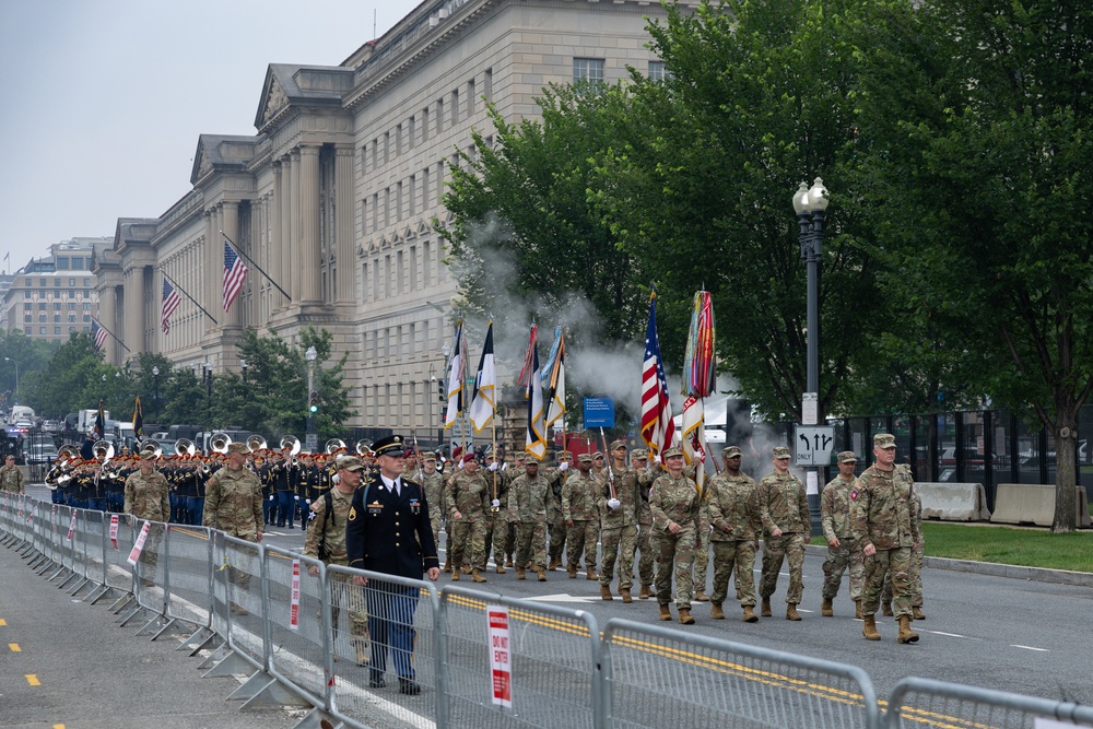 250th Army Birthday Parade in Washington