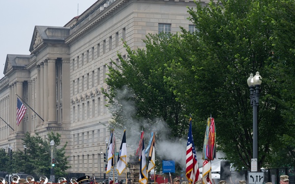 250th Army Birthday Parade in Washington
