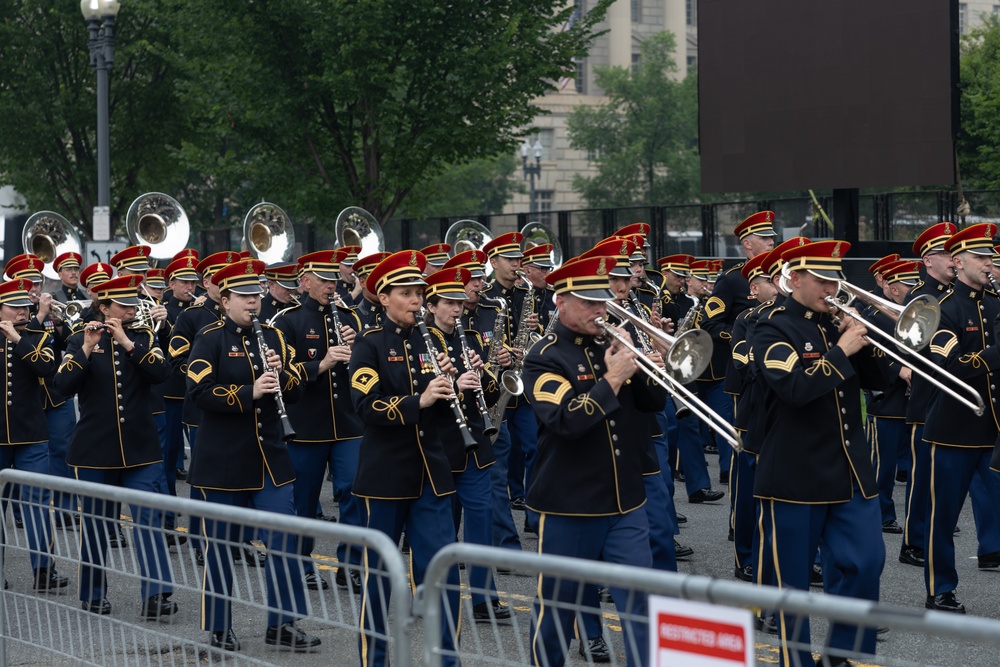250th Army Birthday Parade in Washington