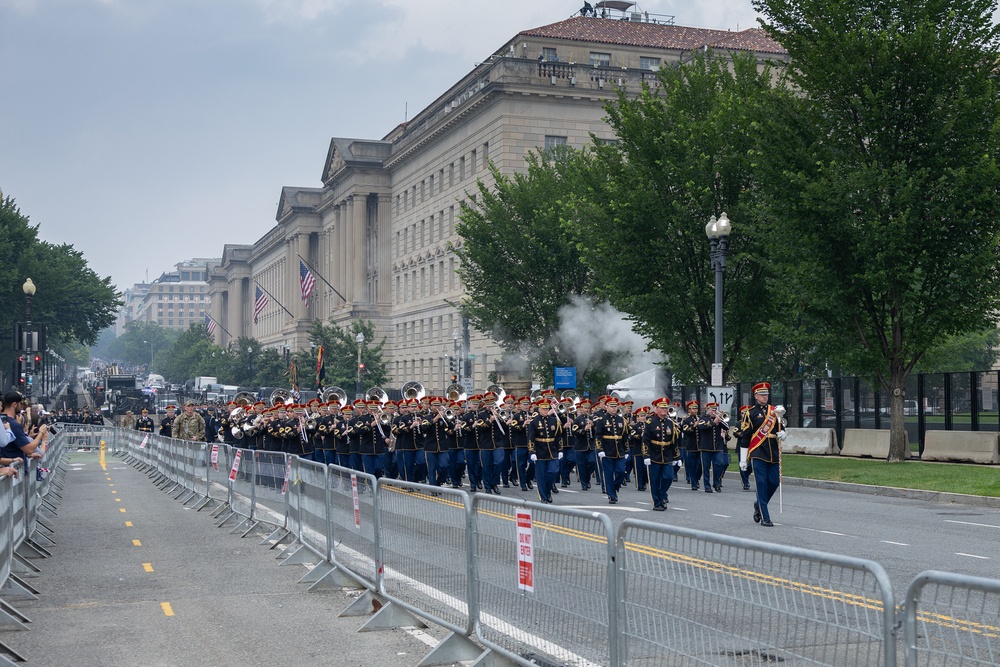 250th Army Birthday Parade in Washington