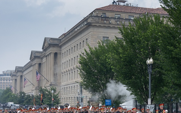 250th Army Birthday Parade in Washington