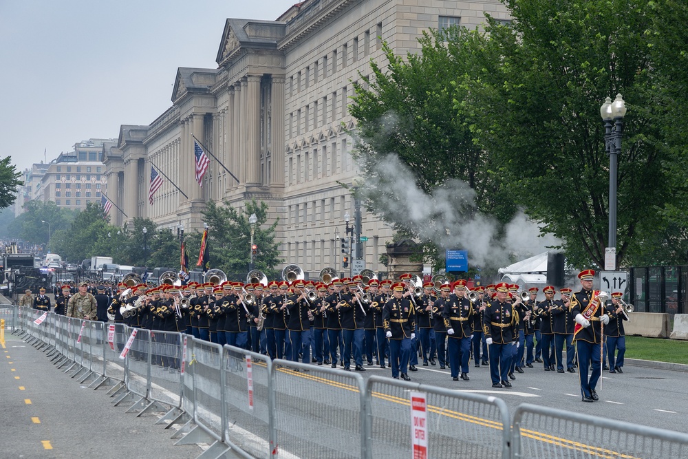 250th Army Birthday Parade in Washington