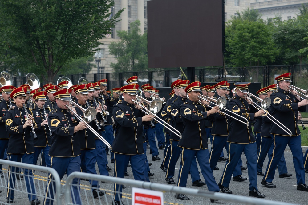 250th Army Birthday Parade in Washington