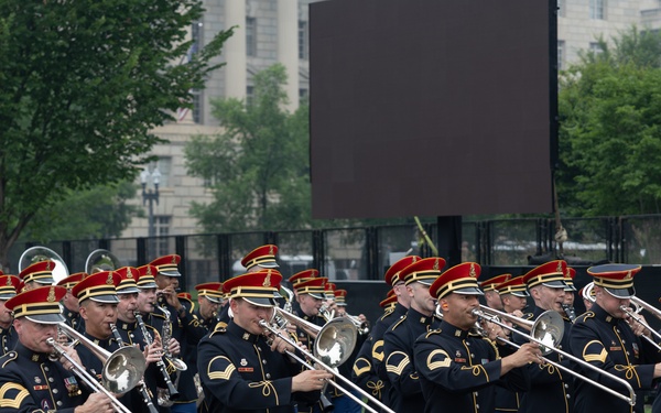 250th Army Birthday Parade in Washington