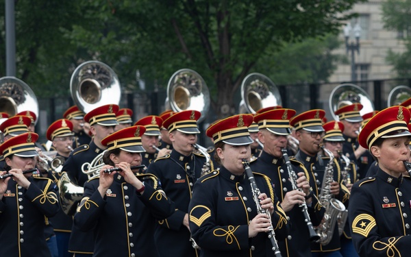 250th Army Birthday Parade in Washington