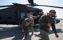Cold loading training for medics of the Spanish Armed Forces during Saber Guardian 25