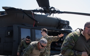 Cold loading training for medics of the Spanish Armed Forces during Saber Guardian 25