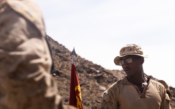 Cpl. Mitchell Turner Jr. leads the way as a Marine Reservist at ITX 3-25