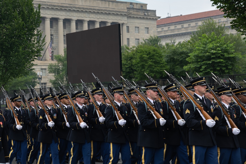 250th Army Birthday Parade in Washington