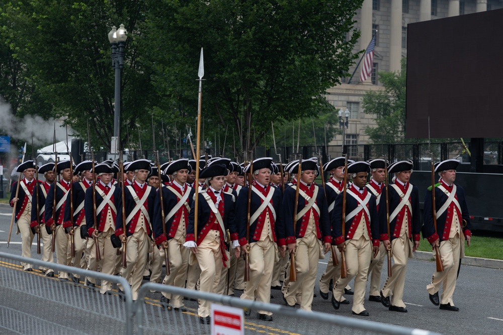 250th Army Birthday Parade in Washington