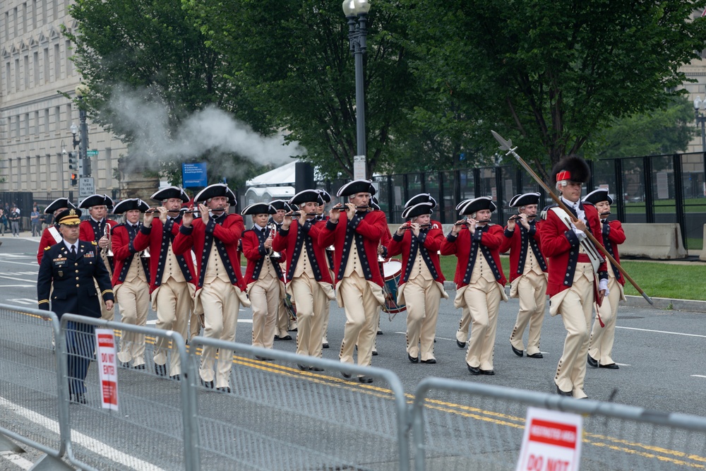 250th Army Birthday Parade in Washington