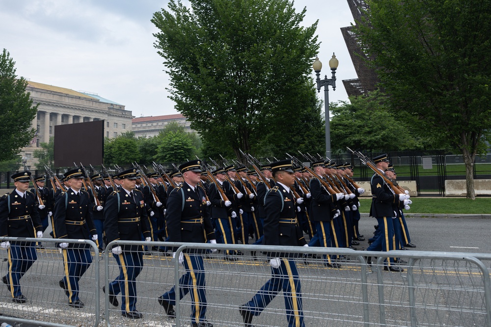 250th Army Birthday Parade in Washington