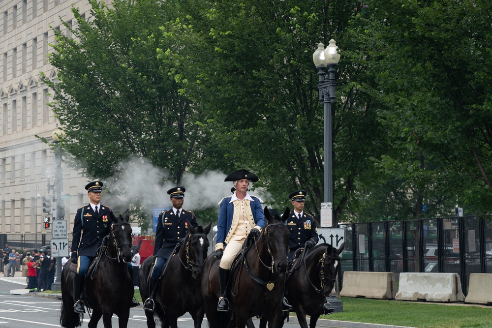 250th Army Birthday Parade in Washington