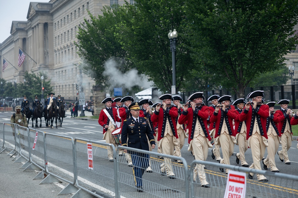 250th Army Birthday Parade in Washington