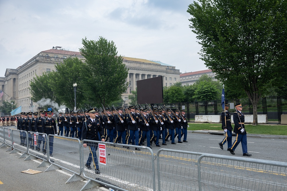 250th Army Birthday Parade in Washington