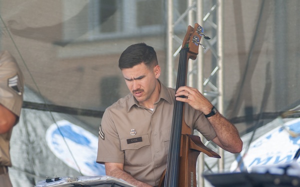 1st Armored Division Band Celebrates the U.S. Army's 250th Birthday in Poland