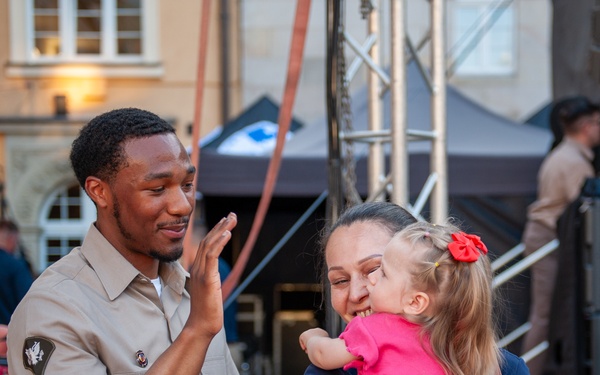 1st Armored Division Band Celebrates the U.S. Army's 250th Birthday in Poland