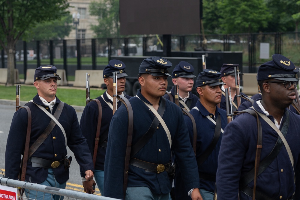 250th Army Birthday Parade in Washington