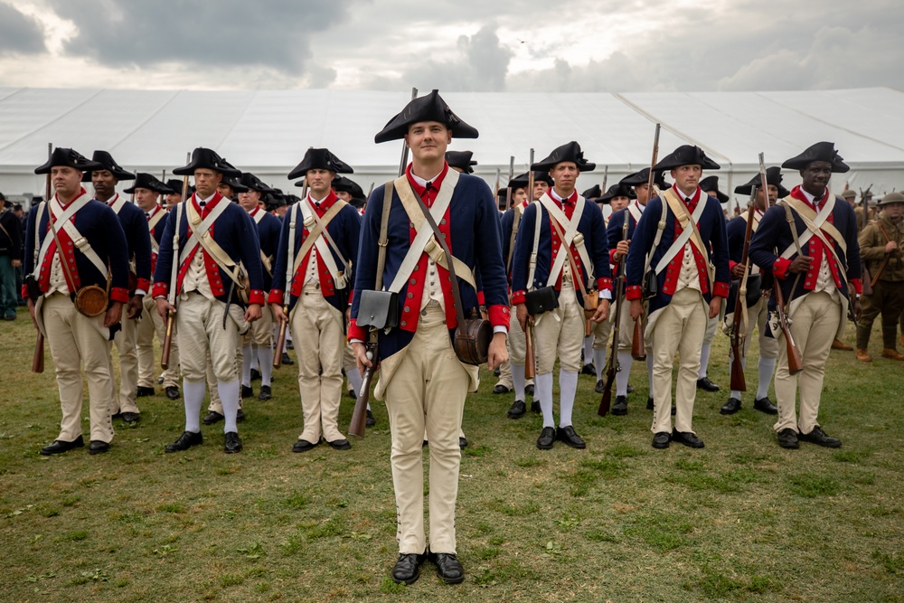 U.S. Army Soldiers Prepare at West Potomac for the Army 250th Birthday Parade