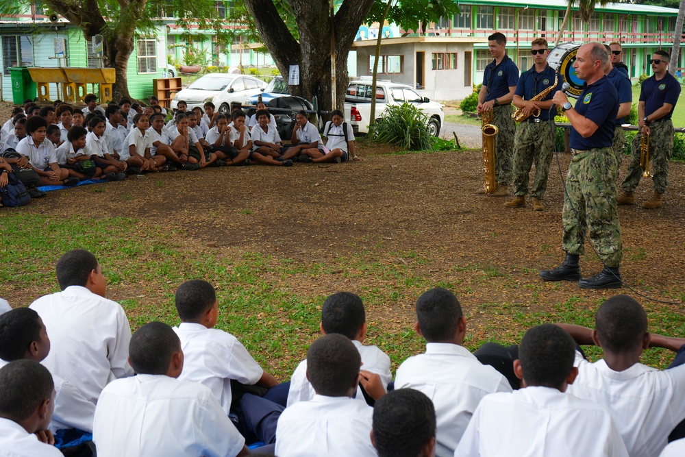 Pacific Partnership 2025 Conducts Mission Stop in Suva, Fiji, June 11, 2025
