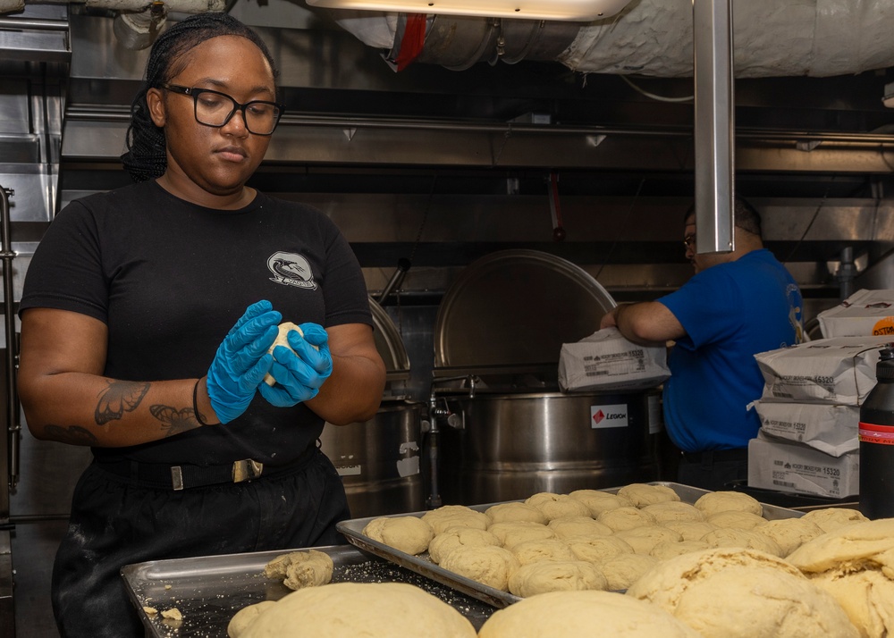 Daily Operations Aboard USS George H.W. Bush (CVN 77)
