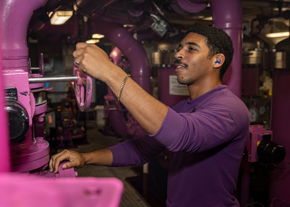 Daily Operations Aboard USS George H.W. Bush (CVN 77)