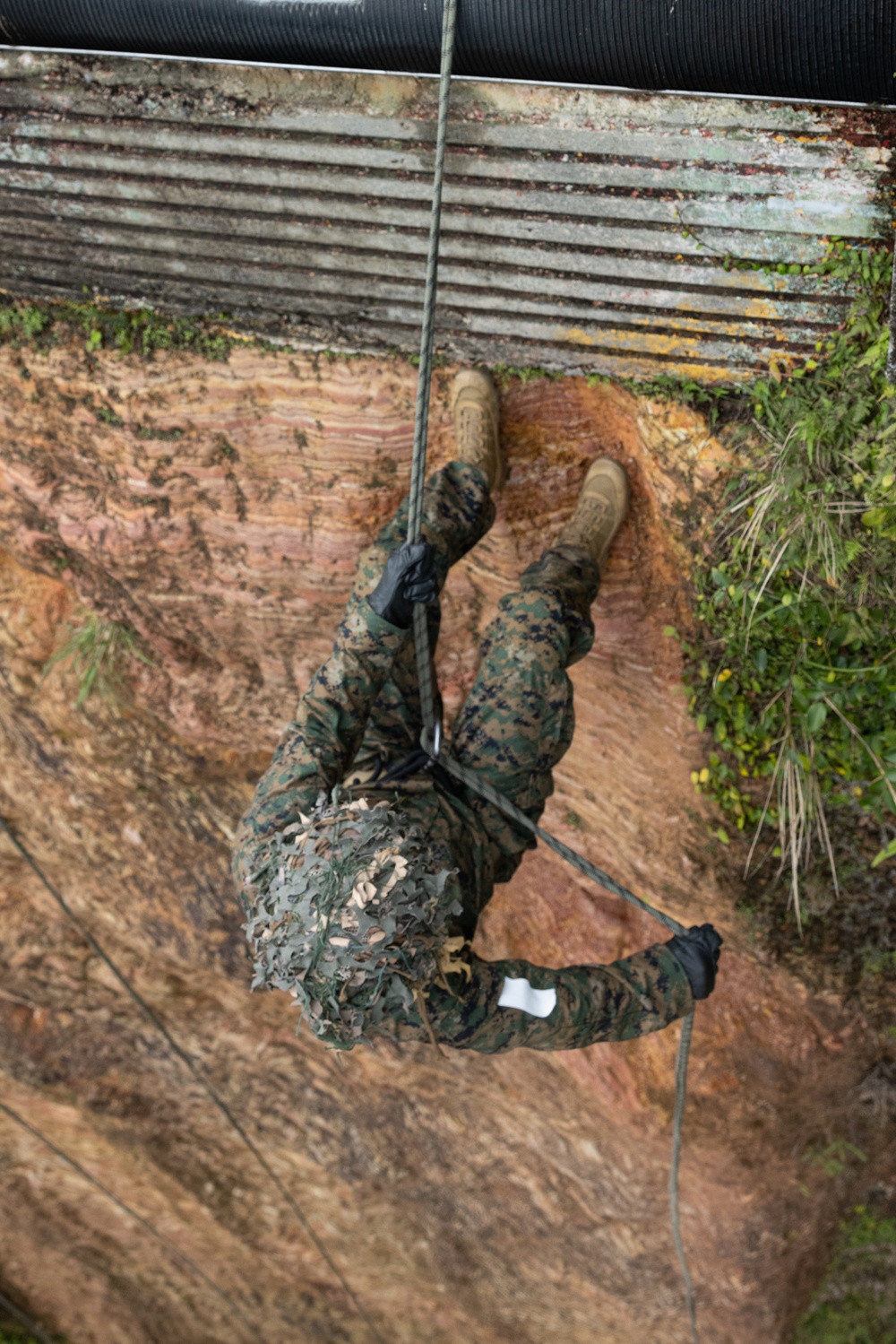 Jungle Leaders Course 2-25| Cliff Rappel