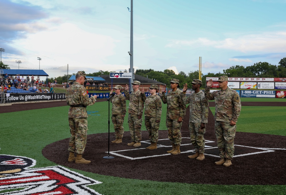 Army 250th reenlistment
