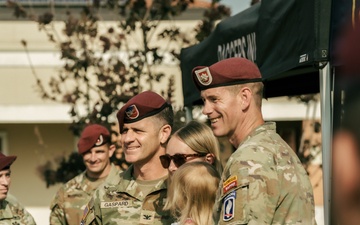 54th Brigade Engineer Battalion Conducts Final Ceremony, Transitions to 173rd Combat Engineer Company