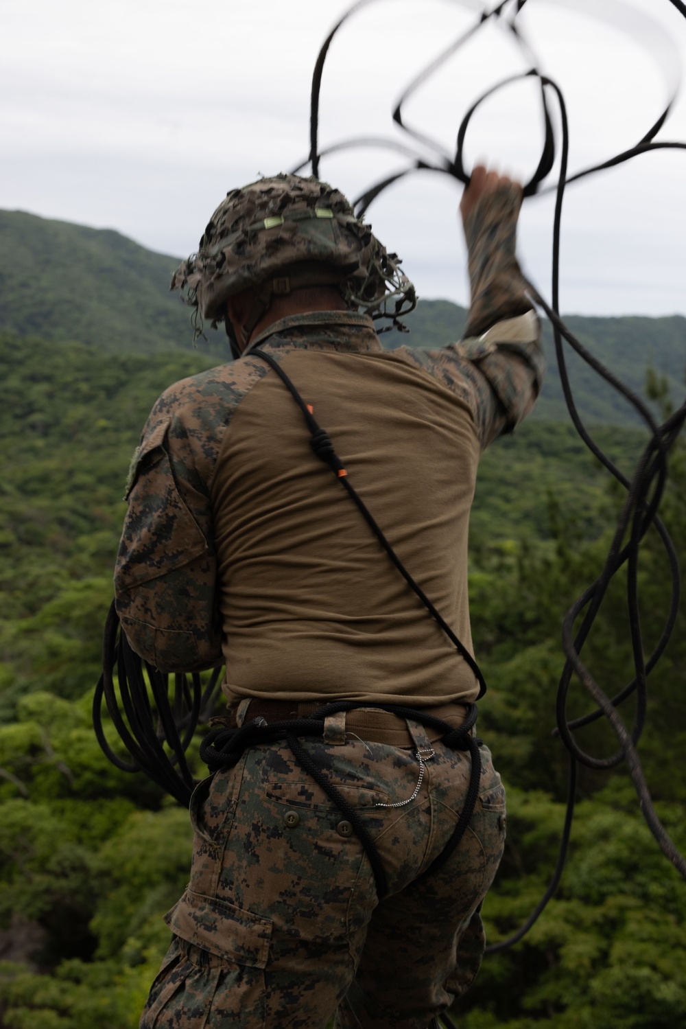 Jungle Leaders Course 2-25| Cliff Rappel
