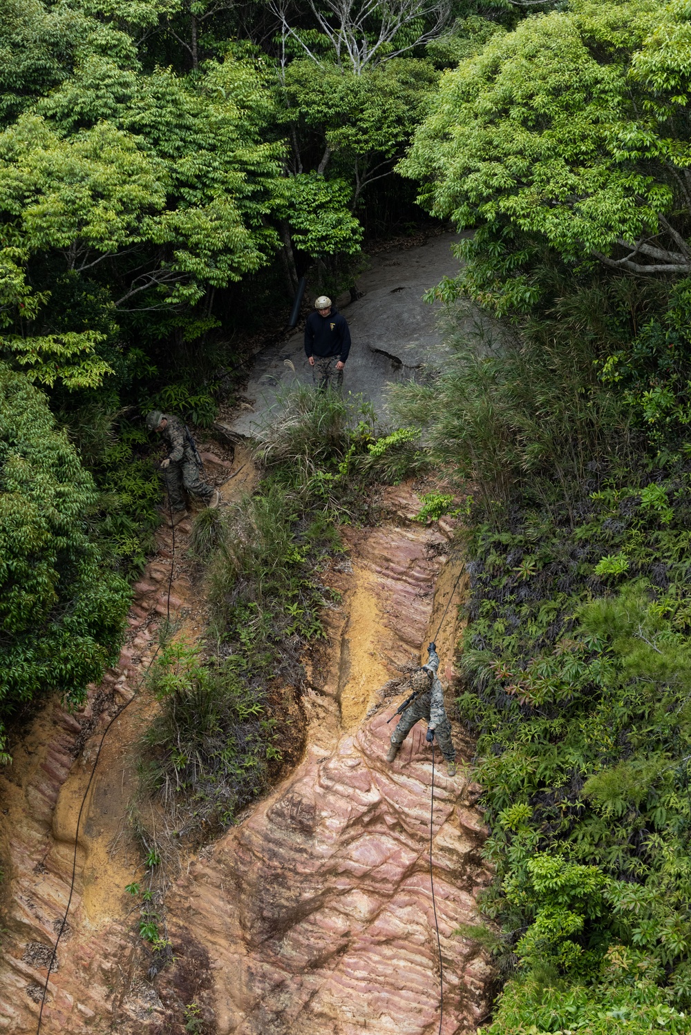 Jungle Leaders Course 2-25| Cliff Rappel